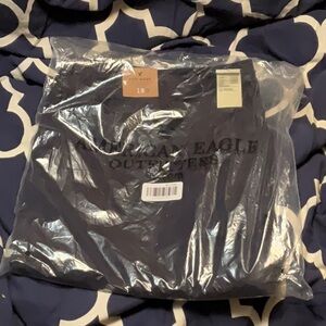 American Eagle Outfitters Blue Flare Pants